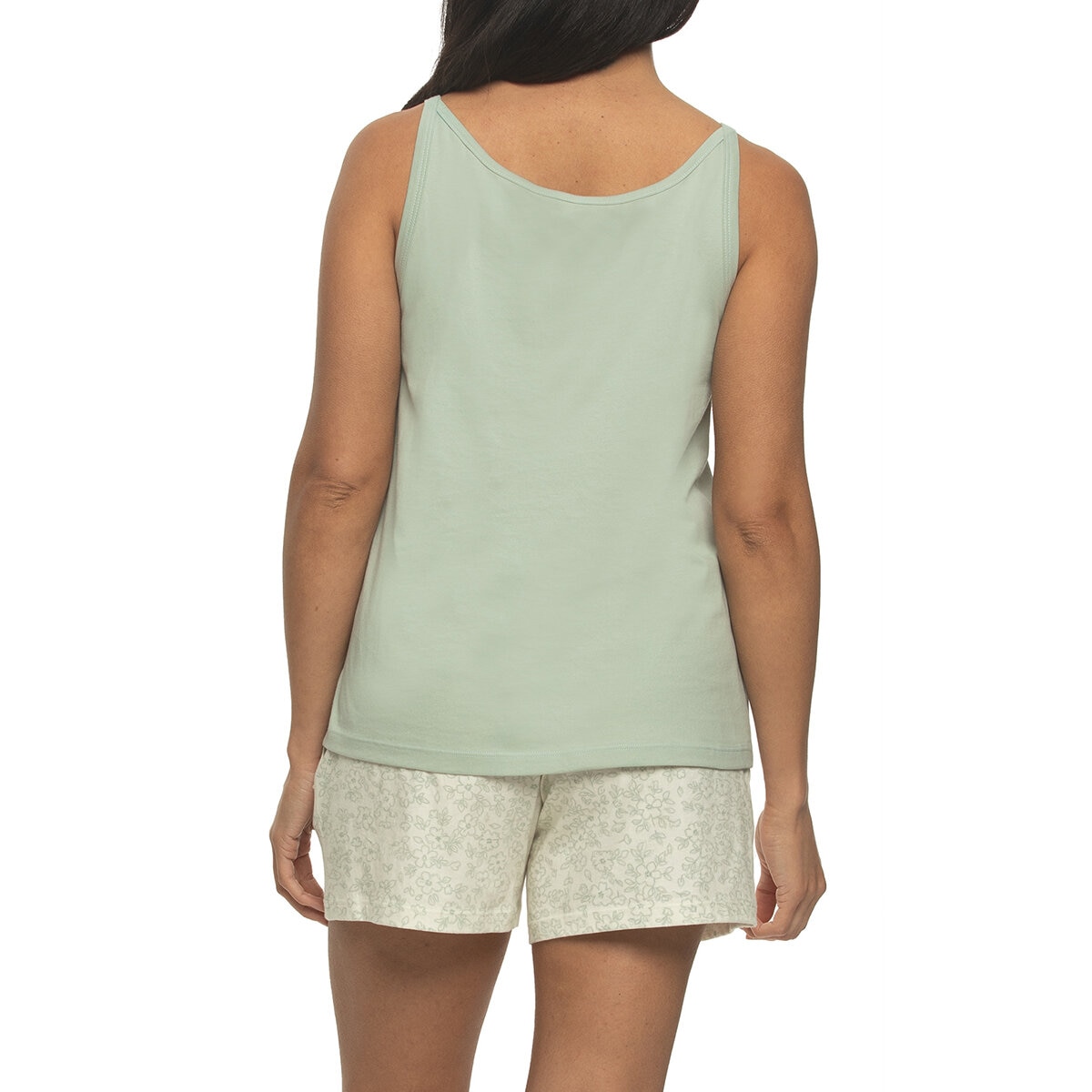 Black Bow Conjunto de Pijama para Dama Verde Extra Grande