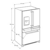 KitchenAid Refrigerador 25' French Door Negro KitchenAid Refrigerador 25' French Door Negro