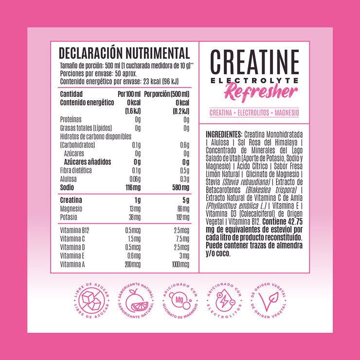 Birdman Creatina Refresher Pink Lemonade 500g Birdman Creatina Refresher Pink Lemonade 500g
