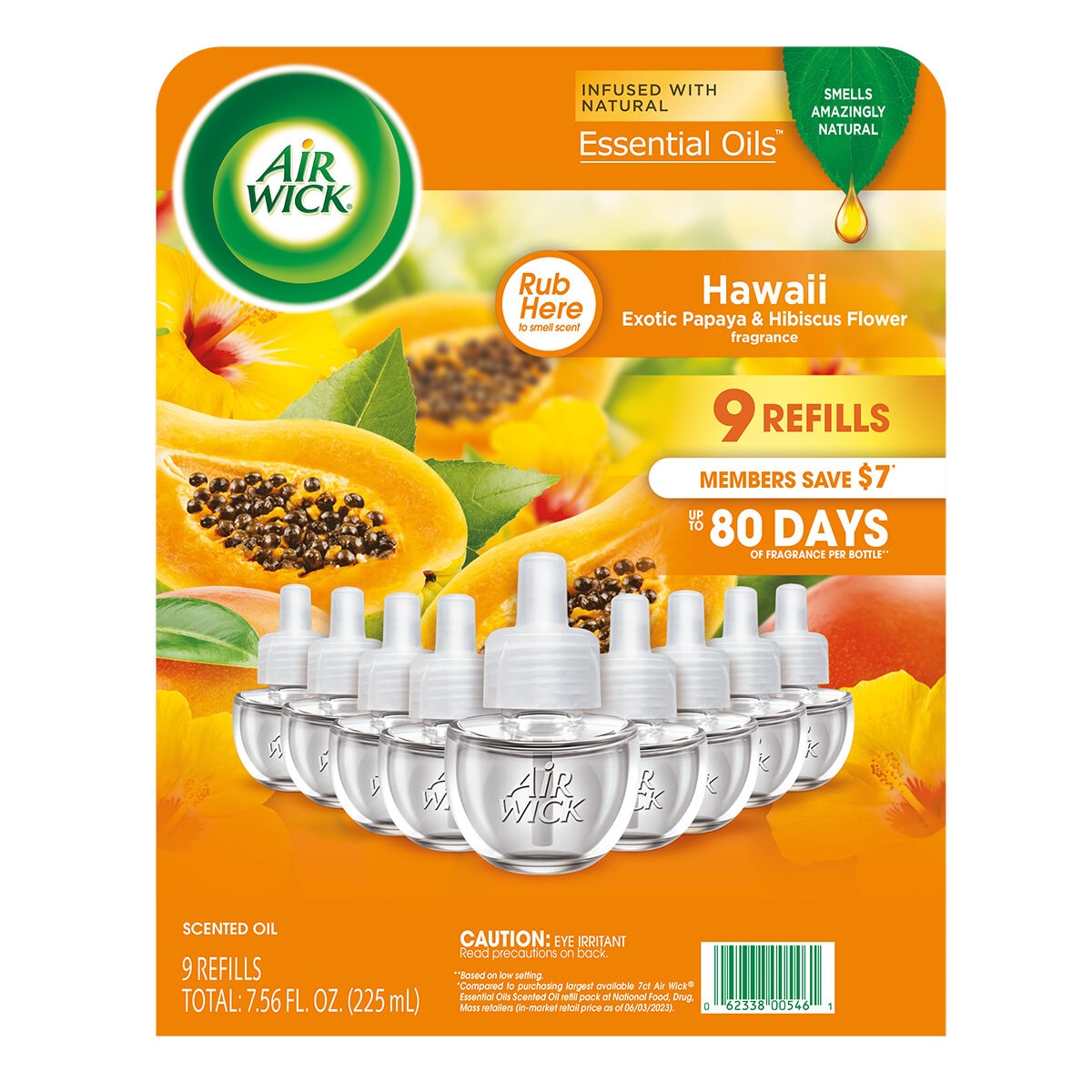 Air Wick Aromatizante De Ambiente Eléctrico con 9 Repuestos