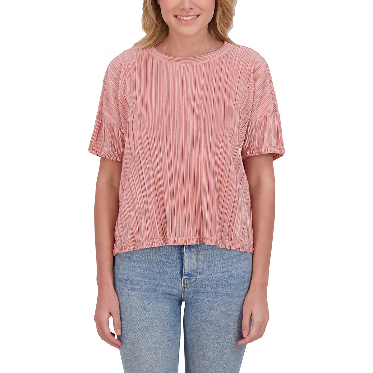 Marc New York Blusa para Dama Rosa EE Grande