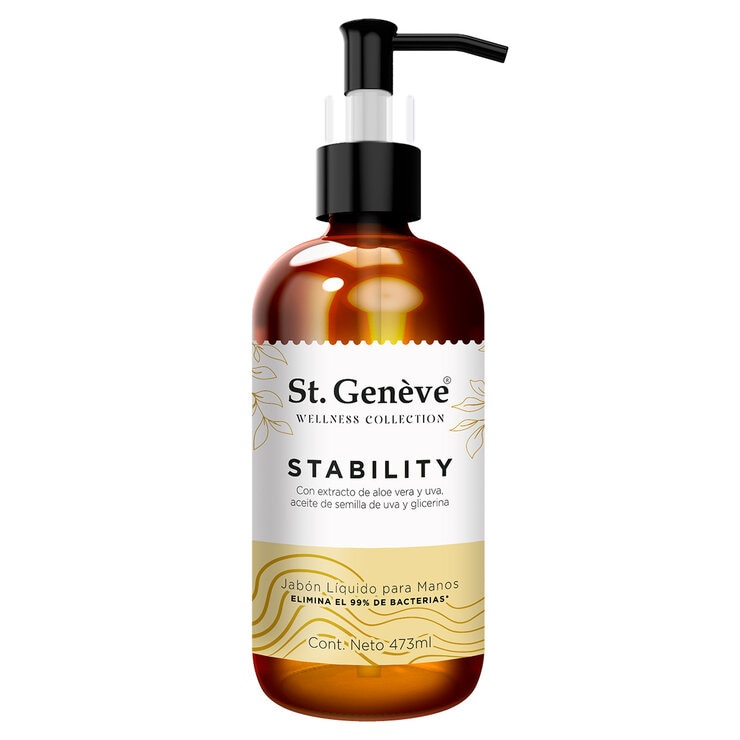 St. Geneve Wellness Collection Jabón Líquido para Manos, 3 pzas
