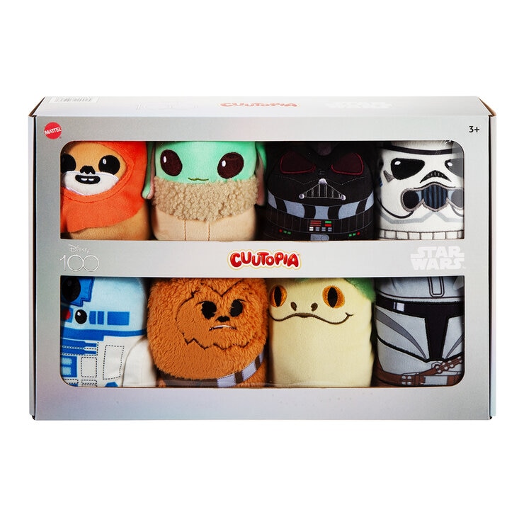 Disney Cuutopia Set de 8 Peluches 13 cm Star Wars