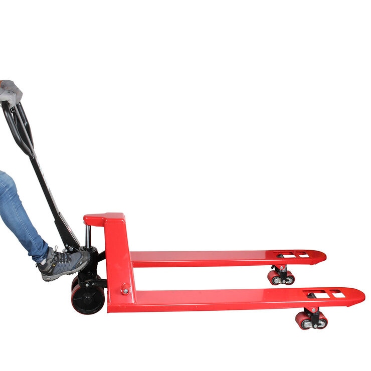 Mikel's, Transpaleta Hidráulica Tándem con Ruedas de Poliuretano, Carga de 3 Toneladas