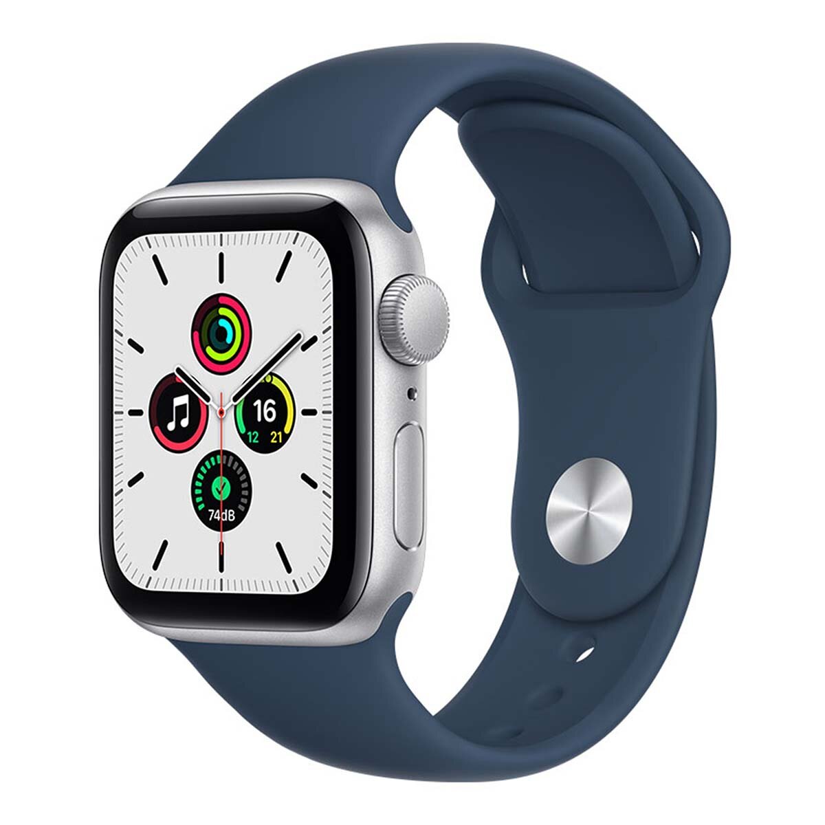 Apple Watch SE (GPS) Caja de aluminio plata 40mm con correa deport