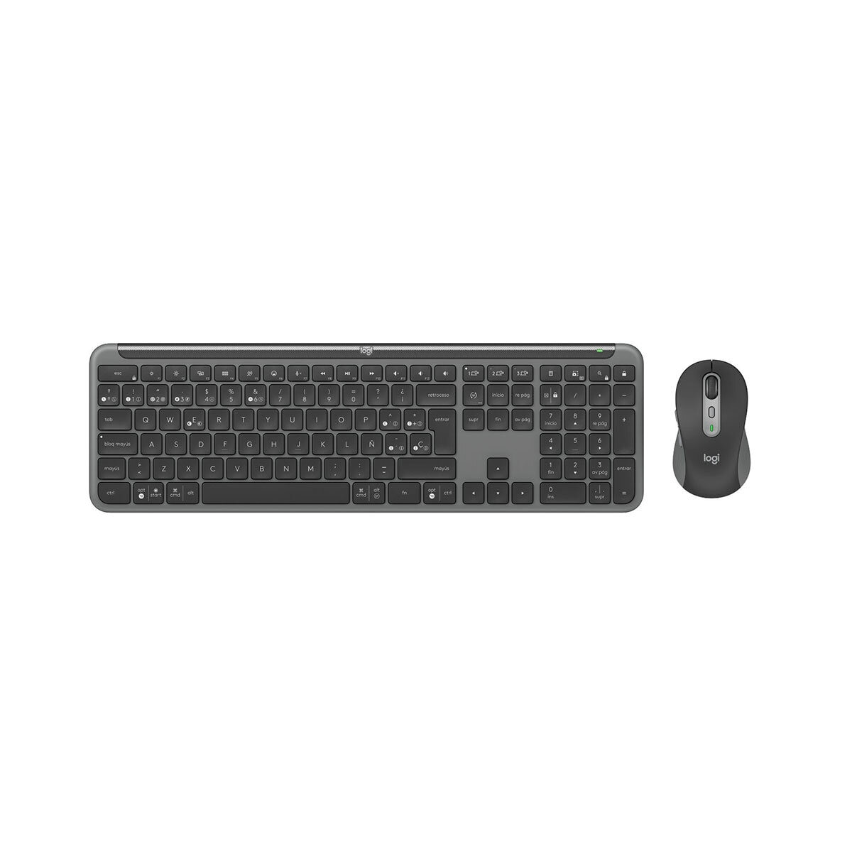 Logitech Combo Teclado y Mouse Inalámbrico Signature Slim MK950