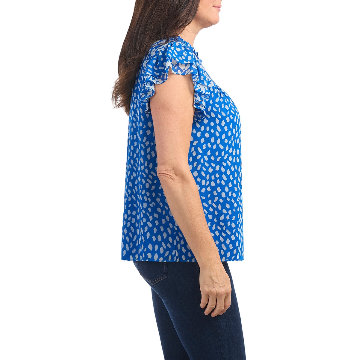 Hilary Radley Blusa para Dama Azul Chica