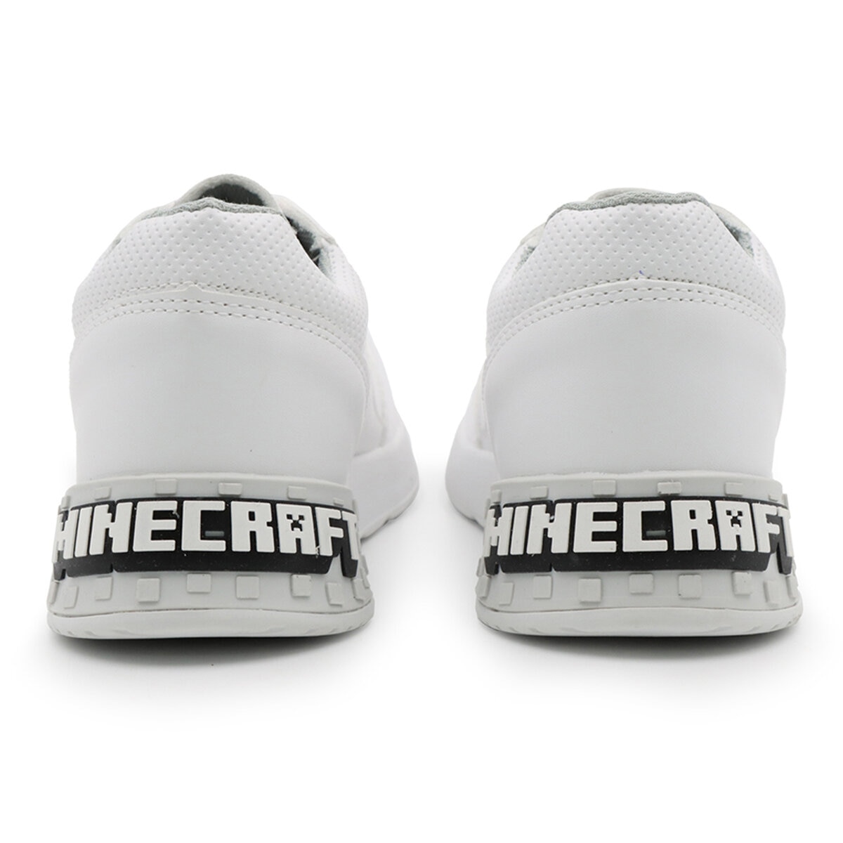 Minecraft, Tenis Color Blanco, para Niño, Varias Tallas
