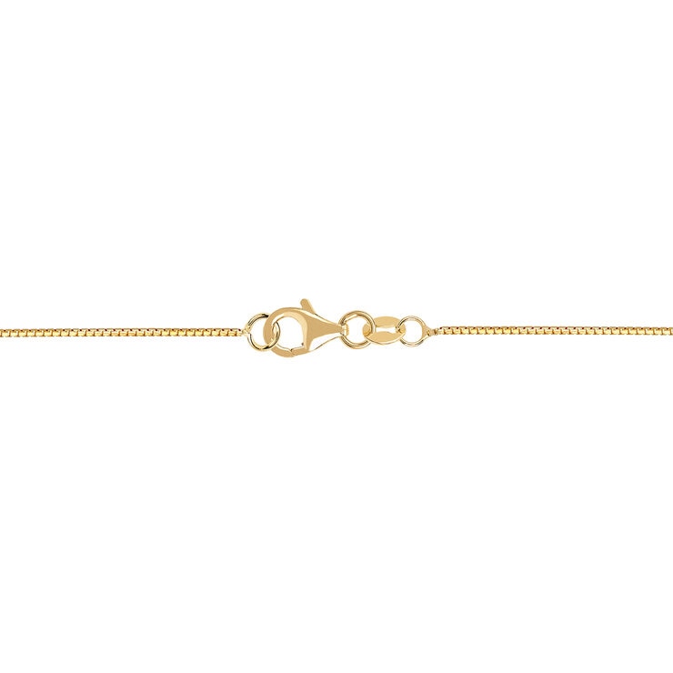 Collar con Dije de Mariposa, Oro 14k