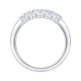 Anillo de Diamantes 0.50ctw, Oro Blanco 14K