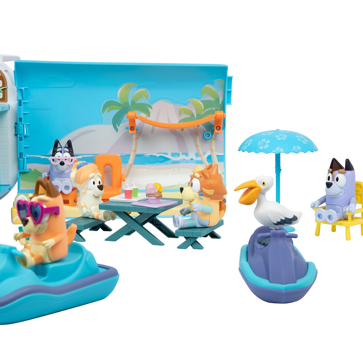 Bluey Mega Set Juego de Avión 3 en 1 +25 Frases y Sonidos