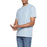 Calvin Klein Playera para Caballero Azul Chica