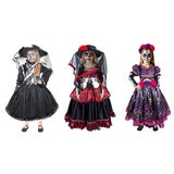 Disfraz de Catrina para Niñas, Varios Modelos