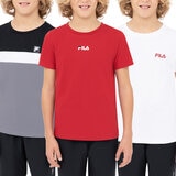 Fila Playera para Niños 3 Piezas Varias Tallas y Colores