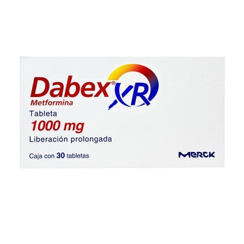 Dabex XR 1000 mg. 30 Tabletas Liberación Prolongada