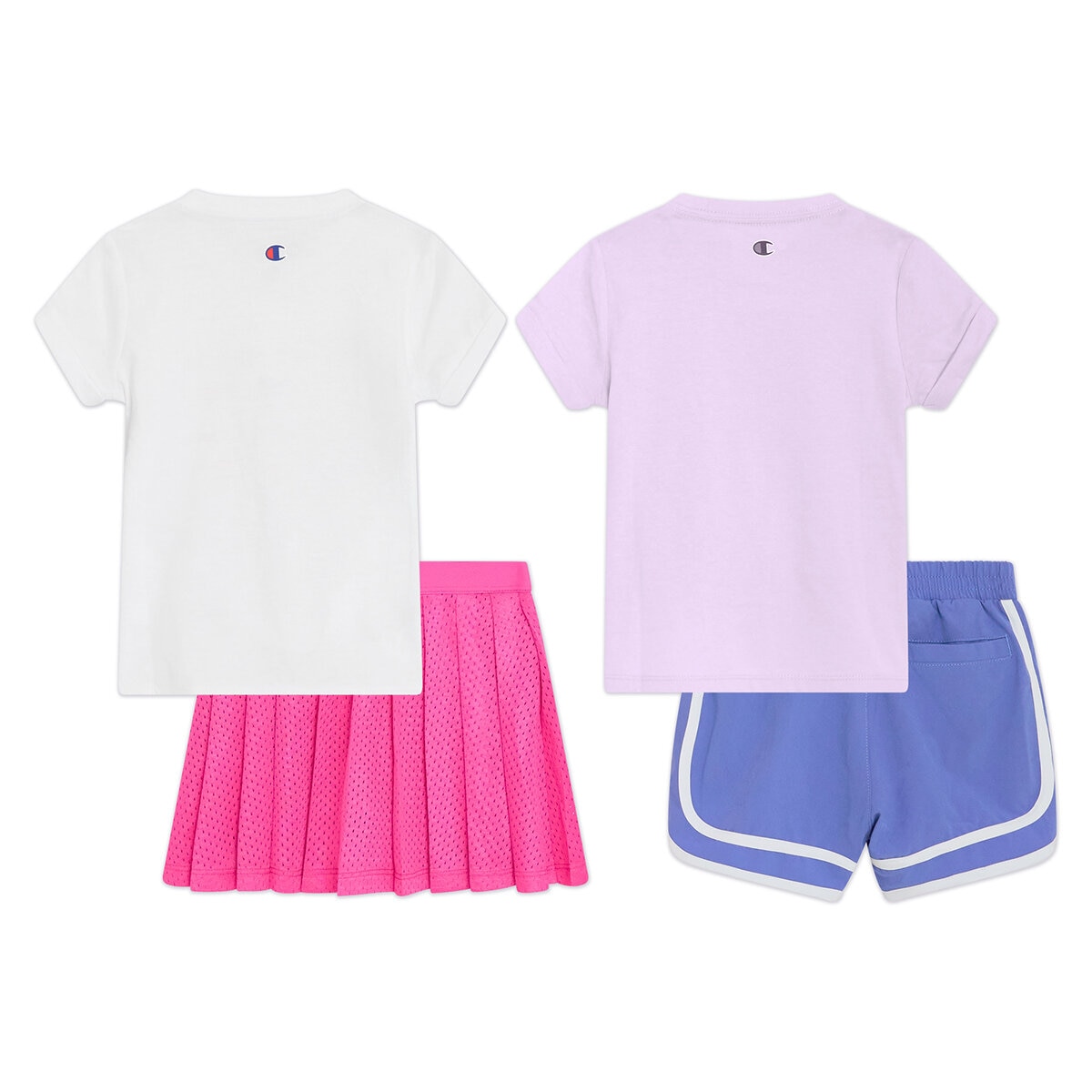 Champion Conjunto de 4 piezas para Niños y Niñas Rosa 2 Años