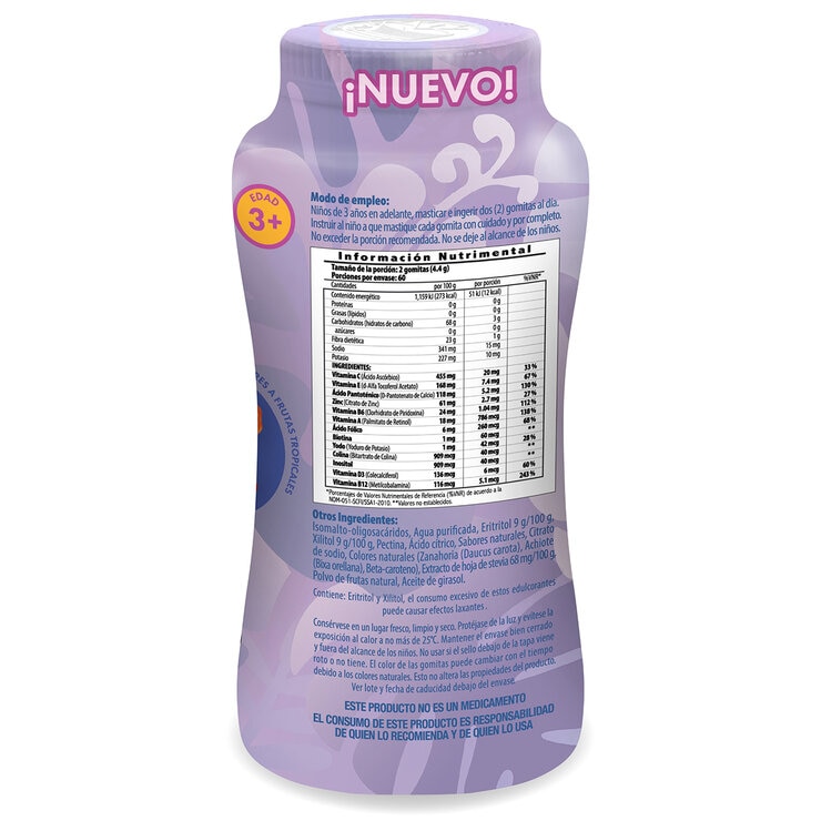 Stitch Kids Multivitaminas 120 Gomitas