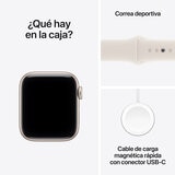 Apple Watch SE 3 (GPS) 44mm Caja de Aluminio Blanco