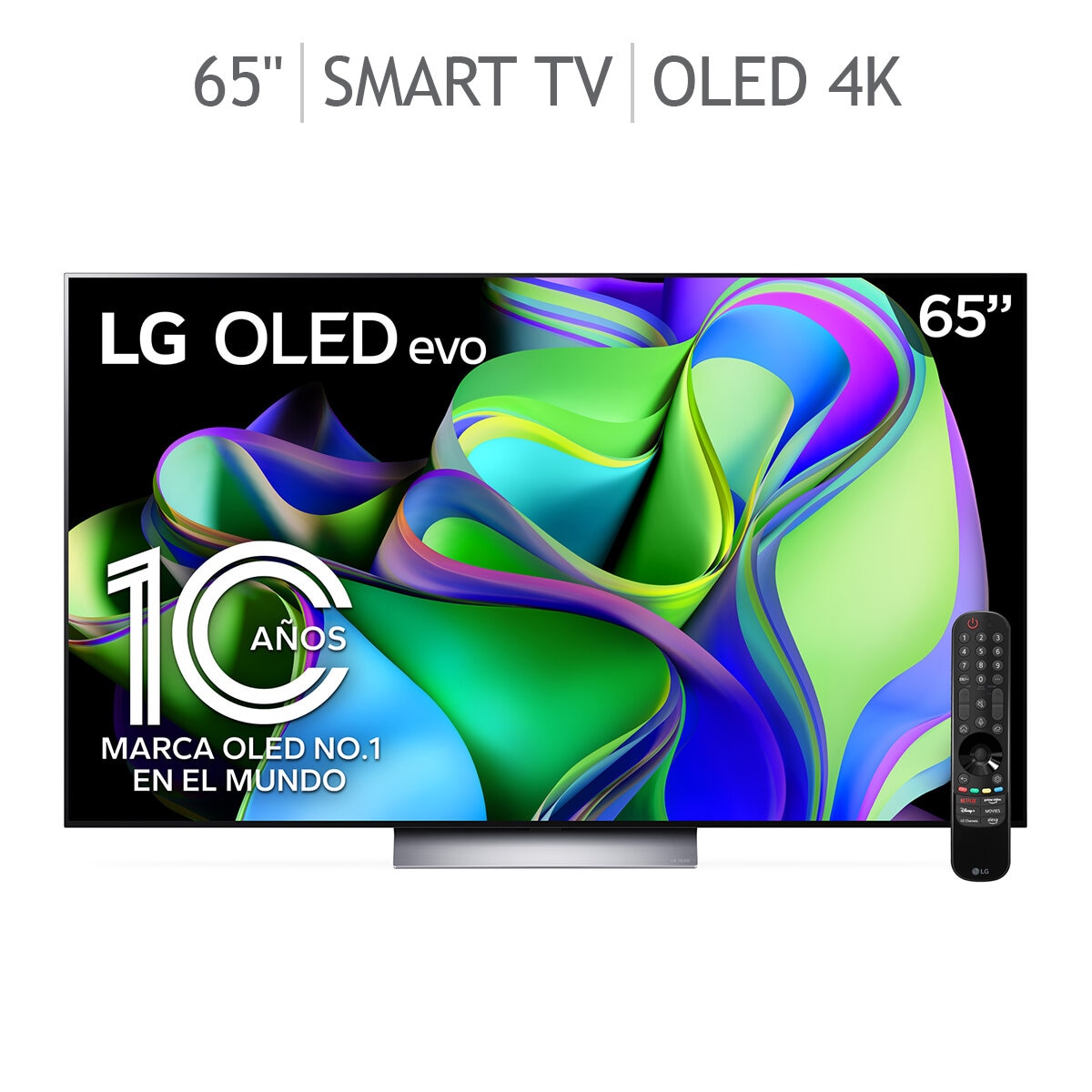LG Pantalla 65 OLED EVO 4K UHD Smart TV | Costco México