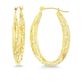 Arracadas, Oro Amarillo de 14kt