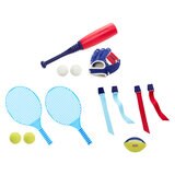 Litlle Tikes, Set deportivo Triple: Béisbol, Tenis y Fútbol Bandera