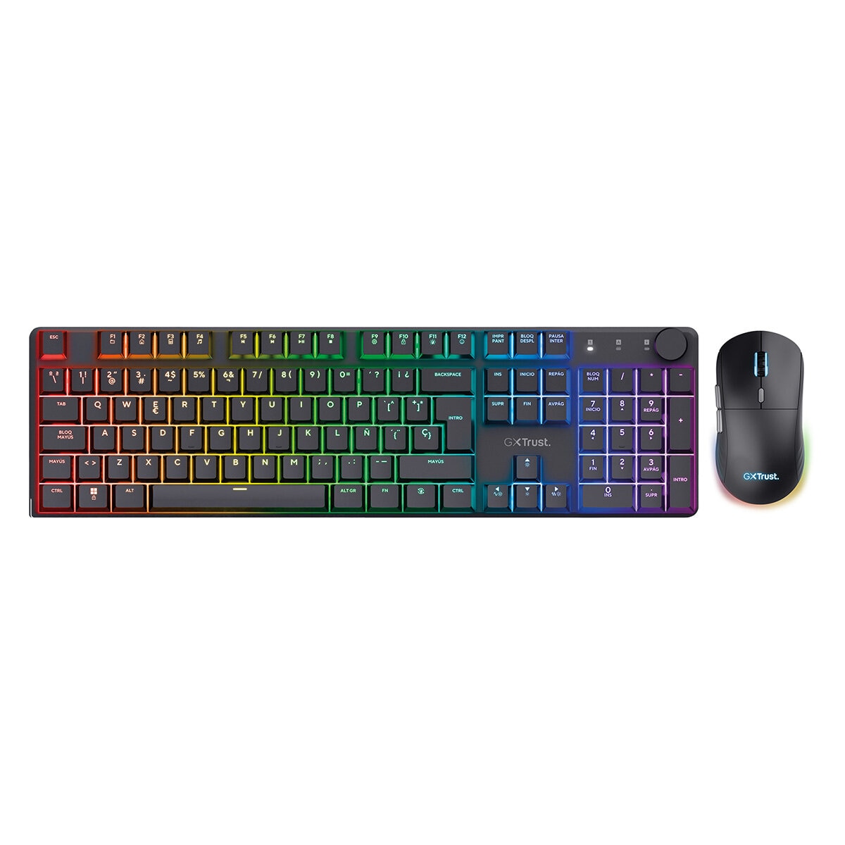 GXTrust Kit Gaming Teclado Mecánico + Mouse RGB GXTrust Kit Gaming Teclado Mecánico + Mouse RGB