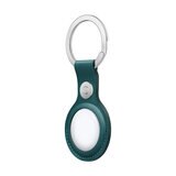 Apple Llavero de piel para el AirTag Verde Pino