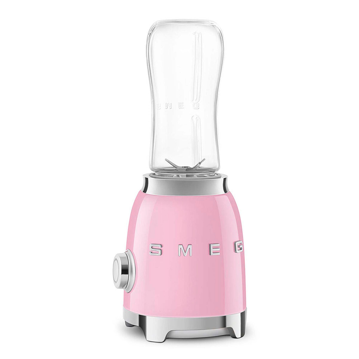 Smeg, Licuadora Personal, rosa, incluye 2 vasos