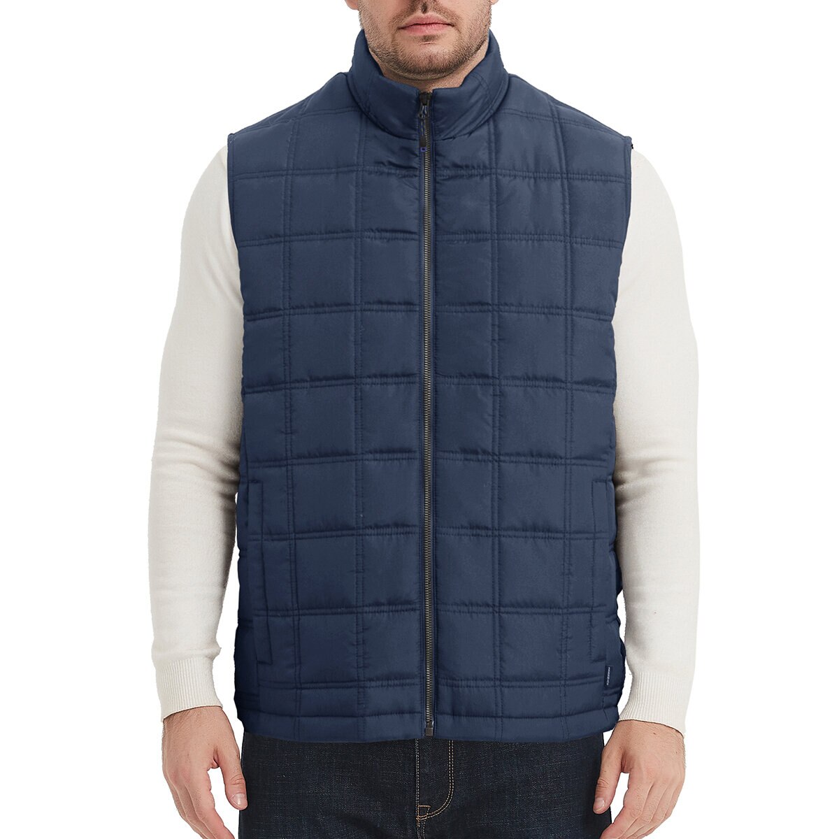 Hawke & Co Chaleco acolchado para Caballero Azul Chica