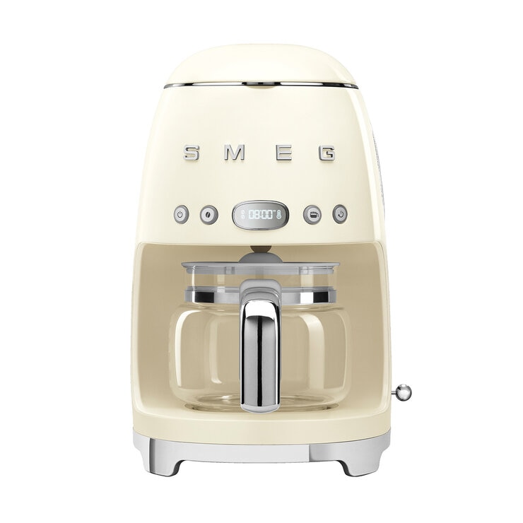 Smeg Cafetera de goteo 10 tazas crema Smeg Cafetera de goteo 10 tazas crema
