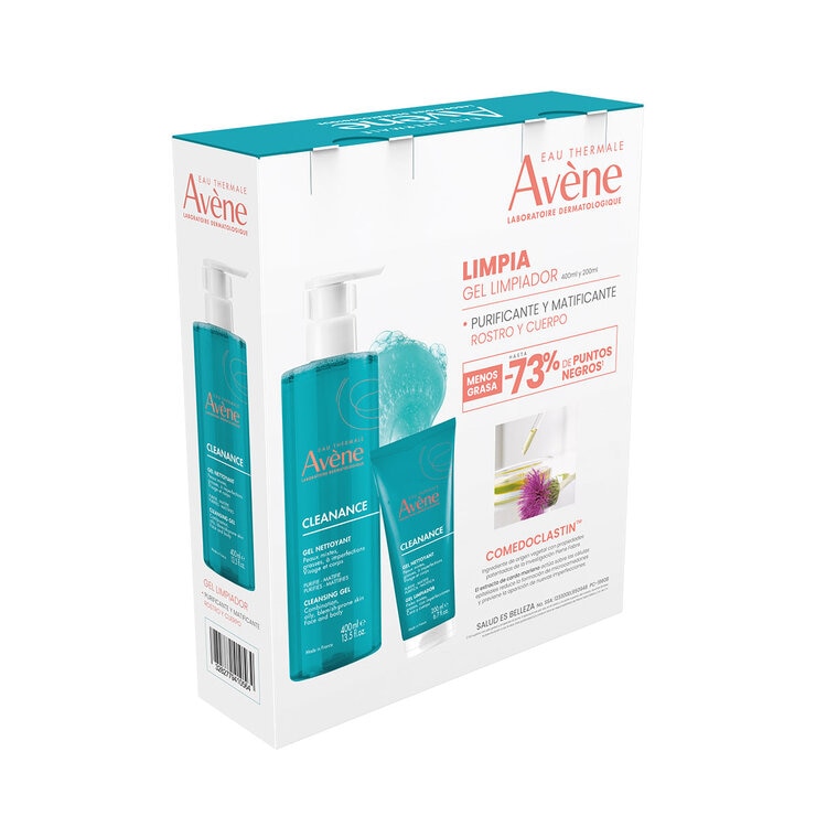 Avène Gel Limpiador Facial 400 ml + 200 ml