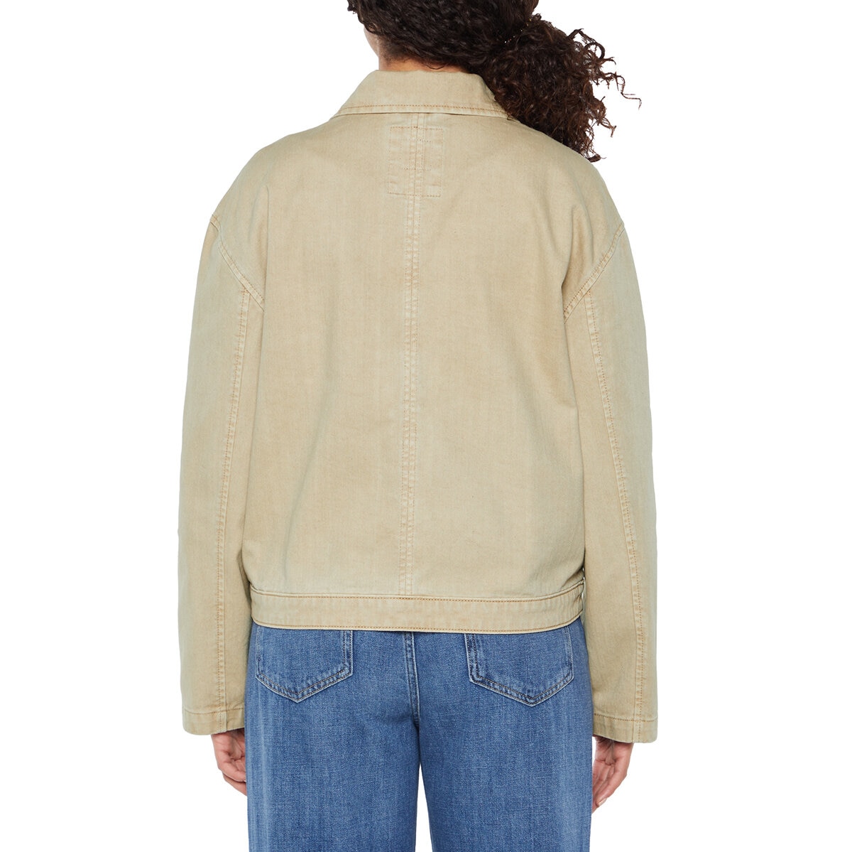 Three Dots Chamarra ligera para Dama Café Mediana Three Dots Chamarra ligera para Dama Café Mediana