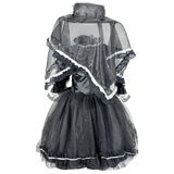 Disfraz de Catrina para Niñas, Negra 4 años