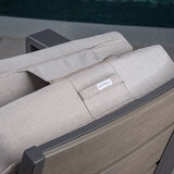 SunVilla, Beckett Set Bistro de 3 Piezas para Patio Tipo Giratorio