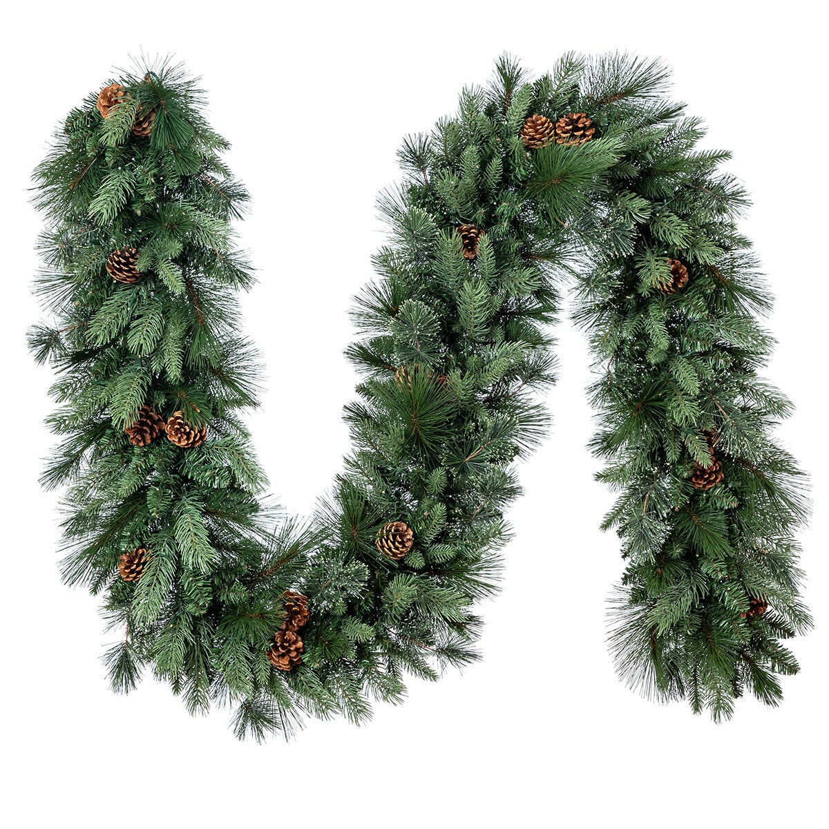 Guirnalda Artificial Navideña de 2.7m Preiluminada con 150 Luces Radiant Micro LED Guirnalda Artificial Navideña de 2.7m Preiluminada con 150 Luces Radiant Micro LED