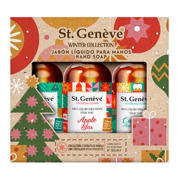 St. Genève Jabón Líquido para Manos Colección Invierno 3/473 ml