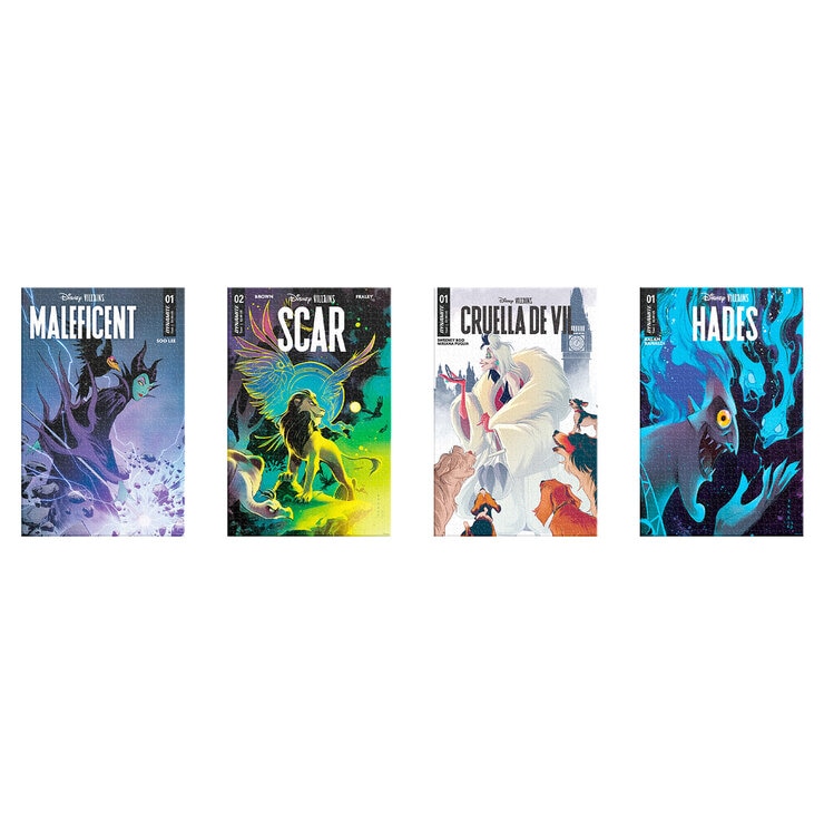 Rompecabezas Coleccionables 4PK - Disney Villains