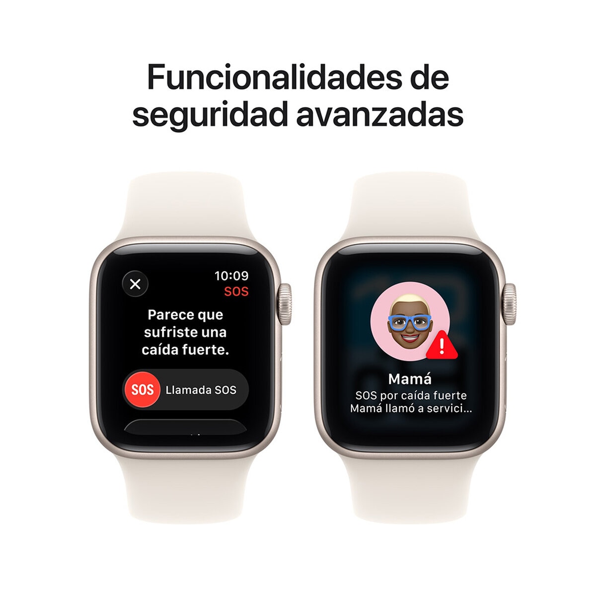 Apple Watch SE 3 (GPS) 44mm Caja de Aluminio Blanco