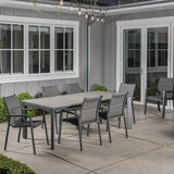 Sunvilla, Dark Forest Comedor Expandible de 9 Piezas para Patio