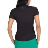 Avalanche Camiseta Deportiva para Dama Negro Extra Grande