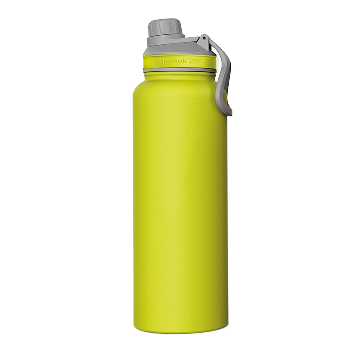 Reebok Botella de Agua de Acero Inoxidable 1200 mL Amarillo