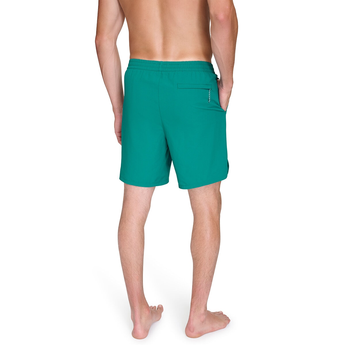DKNY Traje de baño para Caballero verde mediana