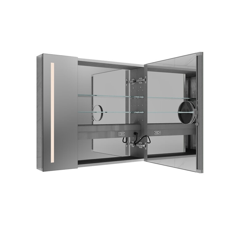 Moorefield, Gabinete de Medicinas con Espejo LED, Modelo Luna