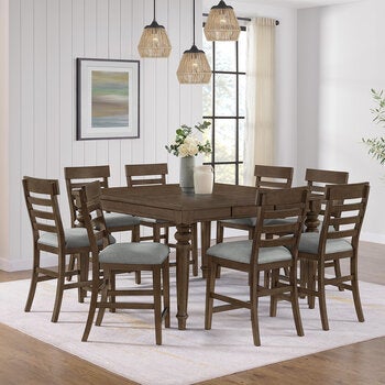 Foremost Home, Concord, Juego de Comedor 9 piezas