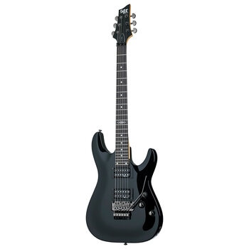 SGR By Schecter Guitarra Eléctrica C-1 FR Negro