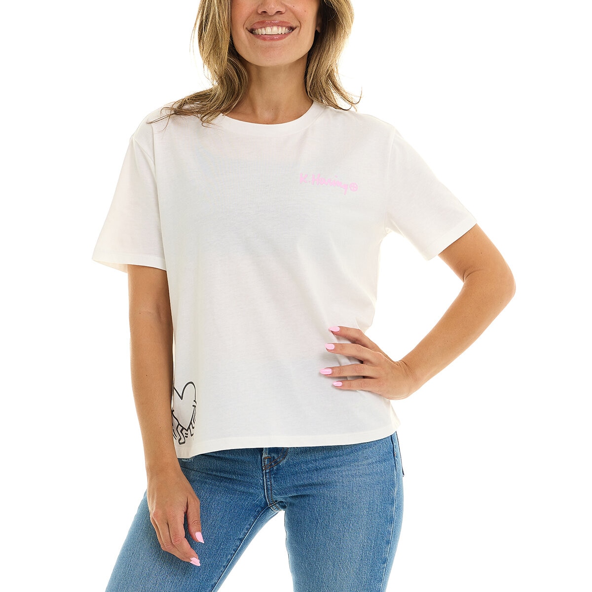 Keith Haring Playera para Dama Varias Tallas y Colores