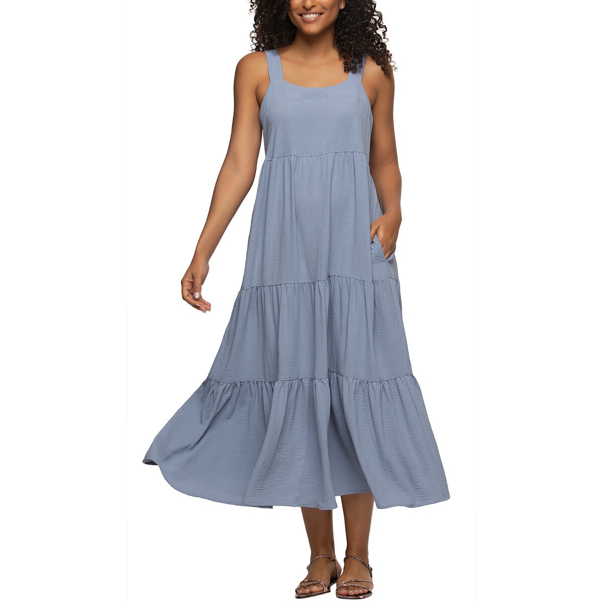 Jezebel Vestido para Dama Azul Grande