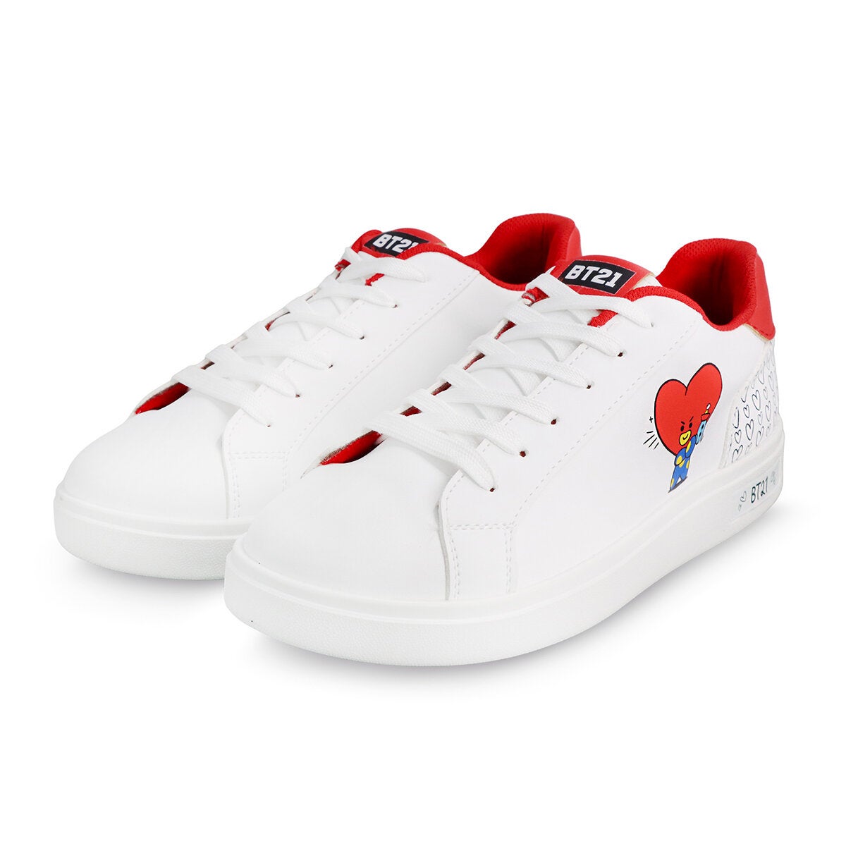 BTS21, Tenis Casual Color Banco para Niña, Varias Tallas BTS21, Tenis Casual Color Banco para Niña, Varias Tallas