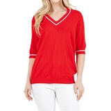 Cristina B Suéter para Dama Rojo Extra Grande