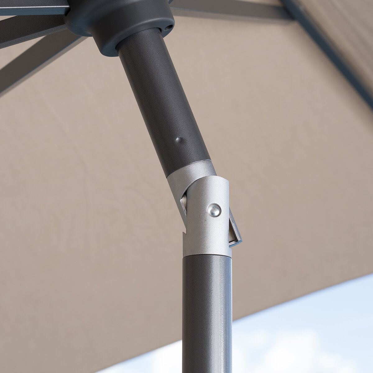 SunVilla, Sombrilla Redonda de 3m, Beige